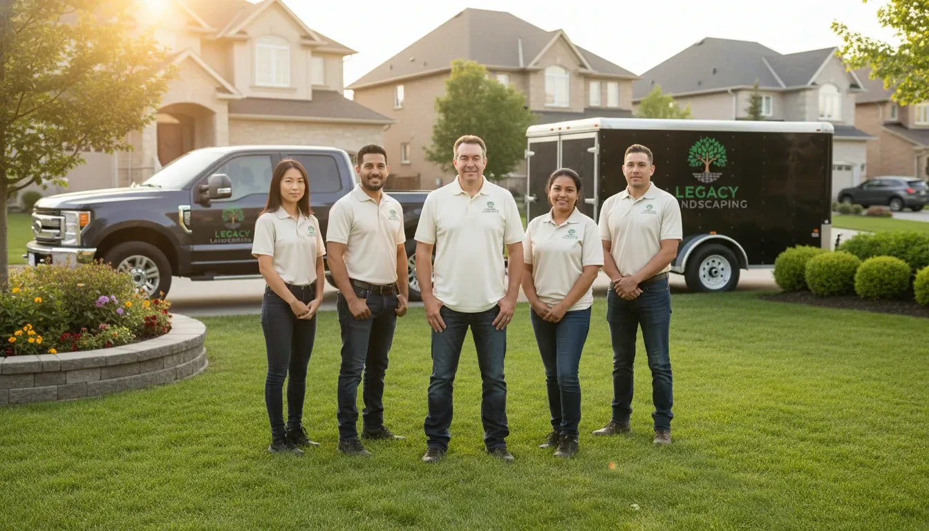 Legacy Landscaping Etobicoke professional Landscaping team serving Etobicoke